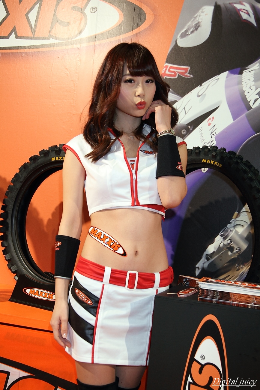 月野真麻 さん（株式会社MAXXIS INTERNATIONAL JAPAN ブース）_c0216181_17345831.jpg