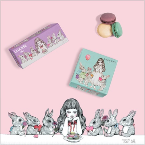 Ladurée（ラデュレ）　『マカロンボックス ヒグチユウコ』_a0326295_1901921.jpg