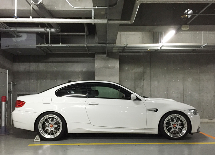 BMW E92 M3　車高調整　_e0157917_14432161.jpg