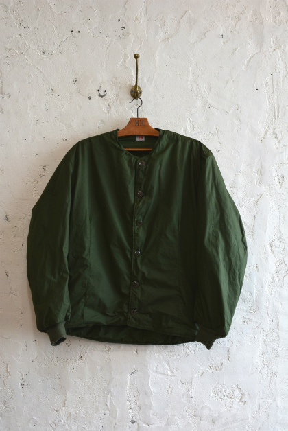 Swedish army no collar jacket_f0226051_13533192.jpg