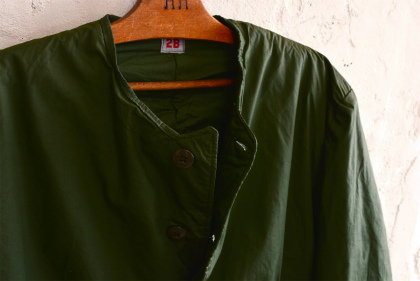 Swedish army no collar jacket_f0226051_1354055.jpg