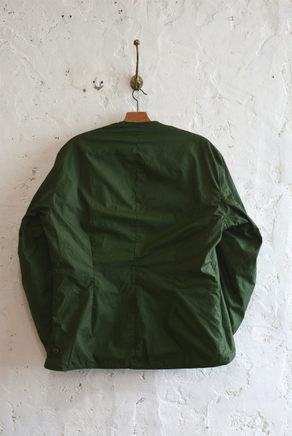 Swedish army no collar jacket_f0226051_13541413.jpg
