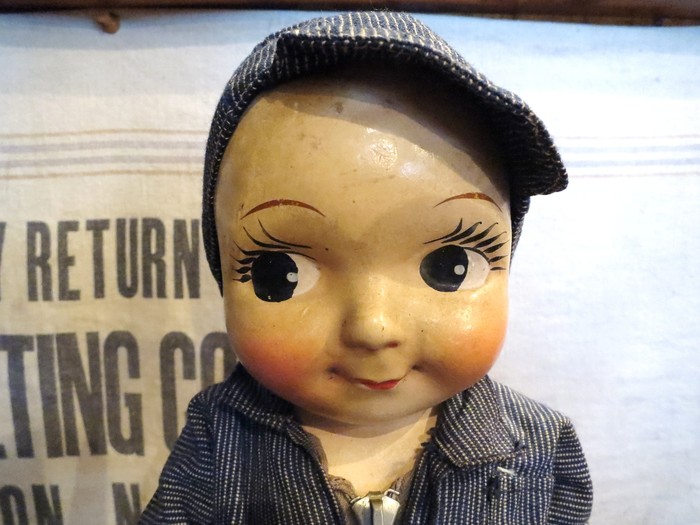 20's 30's Buddy Lee Pin Stripe HOOKLESS : DELIGHT