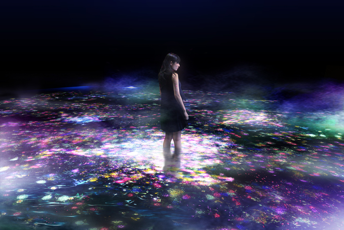 「雪肌精“ハーバルの泉” – ART by teamLab」_b0063396_19105035.jpg