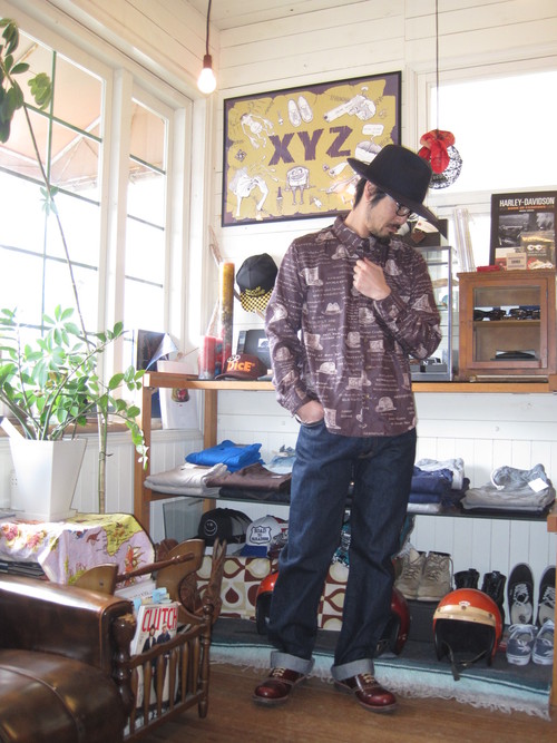 by GLAD HAND GLADDEN DENIM PANTS　TYPE-1、TYPE-2　穿き比べ _c0140709_13153268.jpg