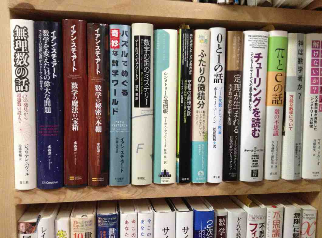 キンシャチが所有する数学書 : ワイドスクリーン・マセマティカ