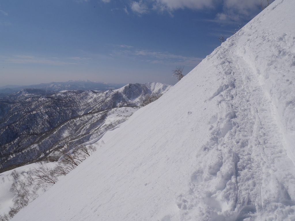  オコタンペ山、漁岳、小漁山からオコタンペ湖、2月28日－オコタンペ山から漁岳編－_f0138096_11323242.jpg