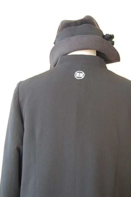着物リメイク・スタンドカラー喪服ワンピース_d0127925_1742322.jpg