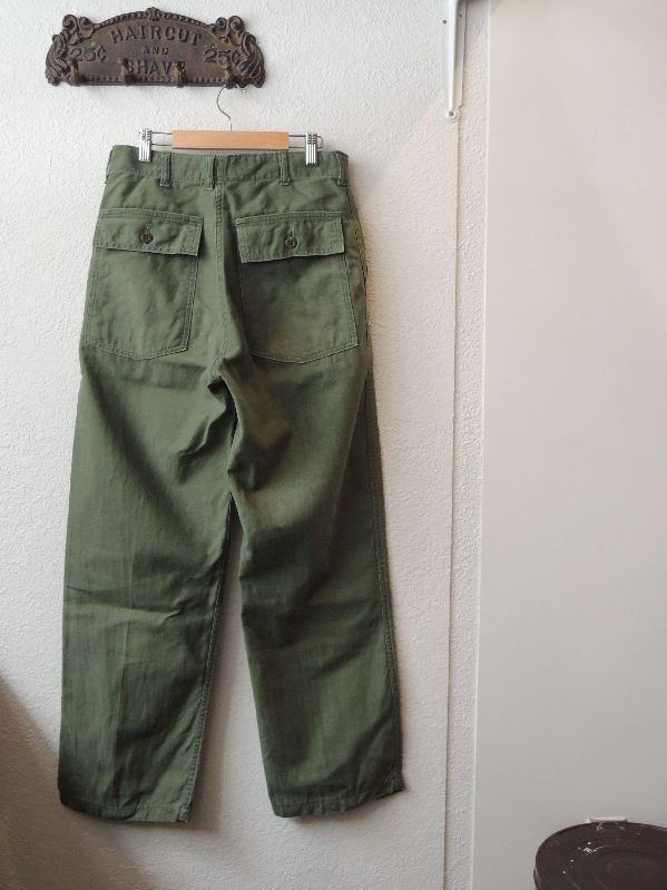 60S ベイカーパンツ　ドローコード付 60S U.S.ARMY UTILITY PANTS--RECOMMEND-- : 38CLOTHING BLOG