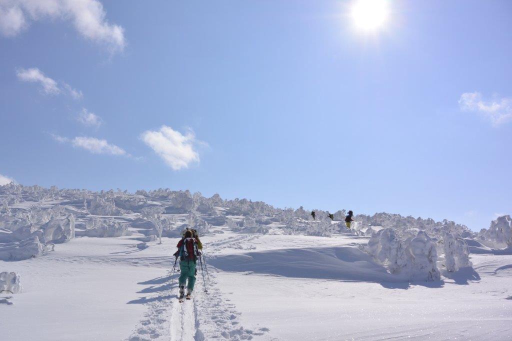 オロフレ山（1231㍍）、ホロホロ山（1322㍍）＝2016年2月27日～28日 _a0141678_1313771.jpg