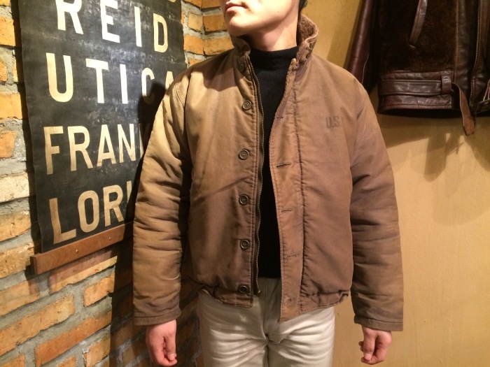 40's USN N-1 deck jacket : BUTTON UP clothing 40's USN N-1 deck jacket : BUTTON UP clothing