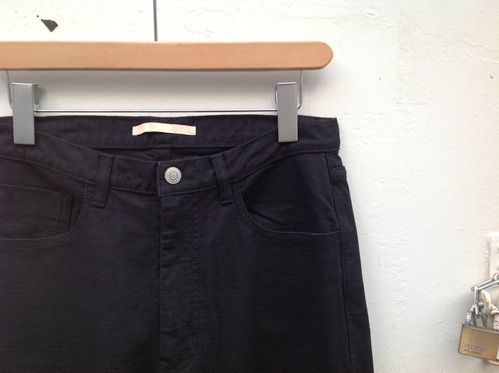 AUGUSTE-PRESENTATION デニム天竺パンツ 春夏バージョン : Lapel AUGUSTE-PRESENTATION デニム天竺パンツ 春夏バージョン : Lapel