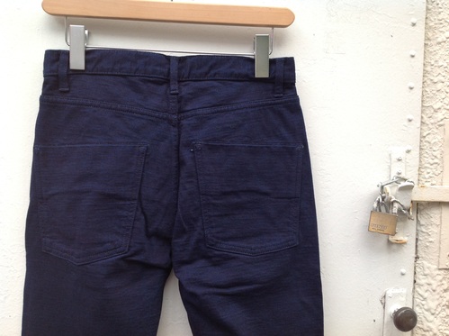 AUGUSTE-PRESENTATION デニム天竺パンツ 春夏バージョン : Lapel AUGUSTE-PRESENTATION デニム天竺パンツ 春夏バージョン : Lapel