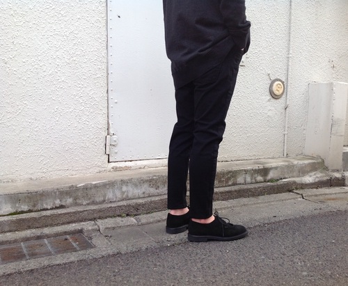 AUGUSTE-PRESENTATION デニム天竺パンツ 春夏バージョン : Lapel AUGUSTE-PRESENTATION デニム天竺パンツ 春夏バージョン : Lapel