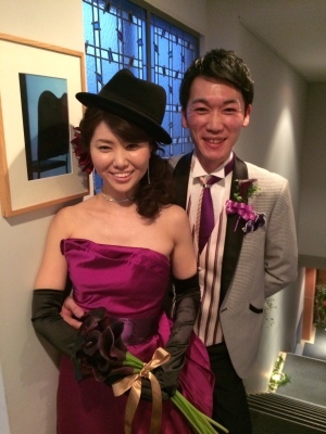 Happy Wedding!!~早春の装花・ケーキ・ドレス~_e0120789_00372466.jpg