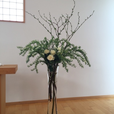 Happy Wedding!!~早春の装花・ケーキ・ドレス~_e0120789_01072369.jpg