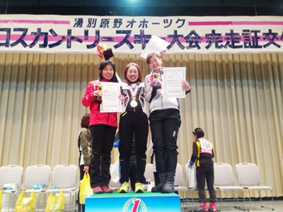金栄堂サポート:米田和美選手 湧別原野オホーツククロスカントリースキー大会ご報告&インプレッション!_c0003493_14302594.jpg
