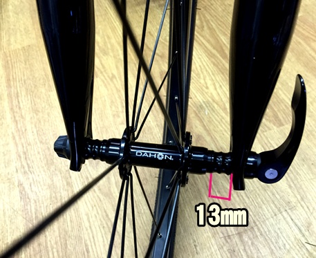 DAHON:JET STREAM XPにSIXTH componennts カーボンクランク : カル