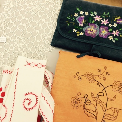 今西ゆき ヨーロピアン伝統刺繍教室展②刺繍展販売コーナー_a0157409_07551512.jpg