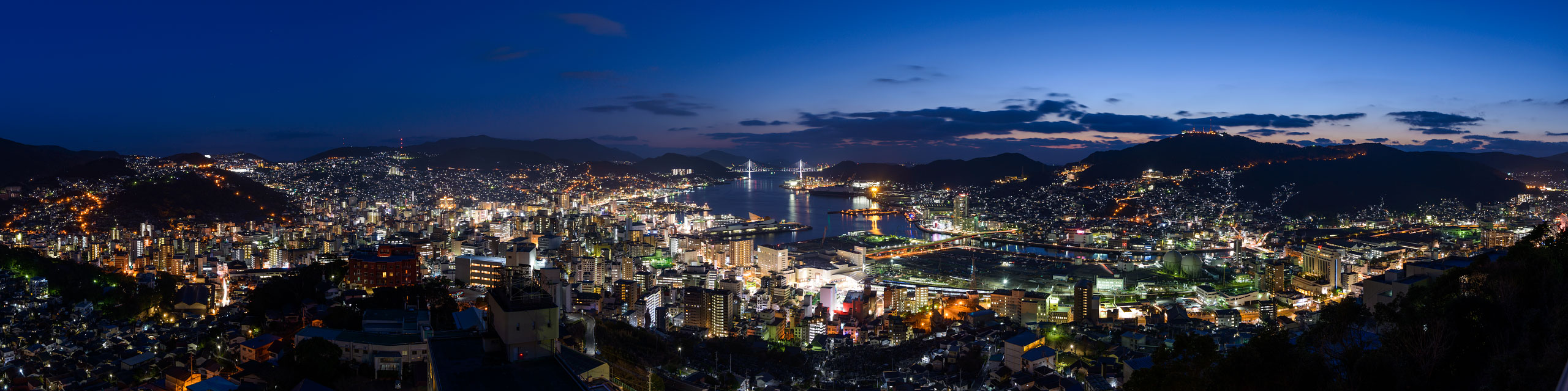 長崎の夜景 千種観測所 長崎の夜景 千種観測所