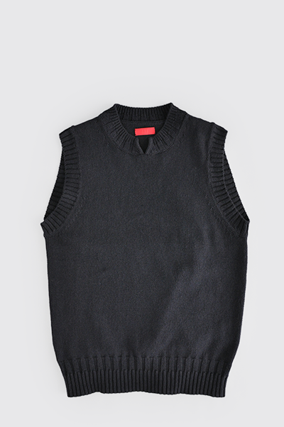 KATO AAA　 L/C Knit Vest (Navy)_d0120442_139793.png