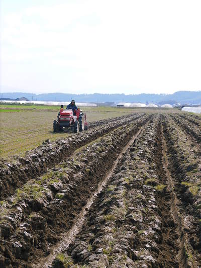 七城米　長尾農園　今年もこだわりの“天地返し”で、しっかり根を張る土壌を作り上げます！_a0254656_19242384.jpg