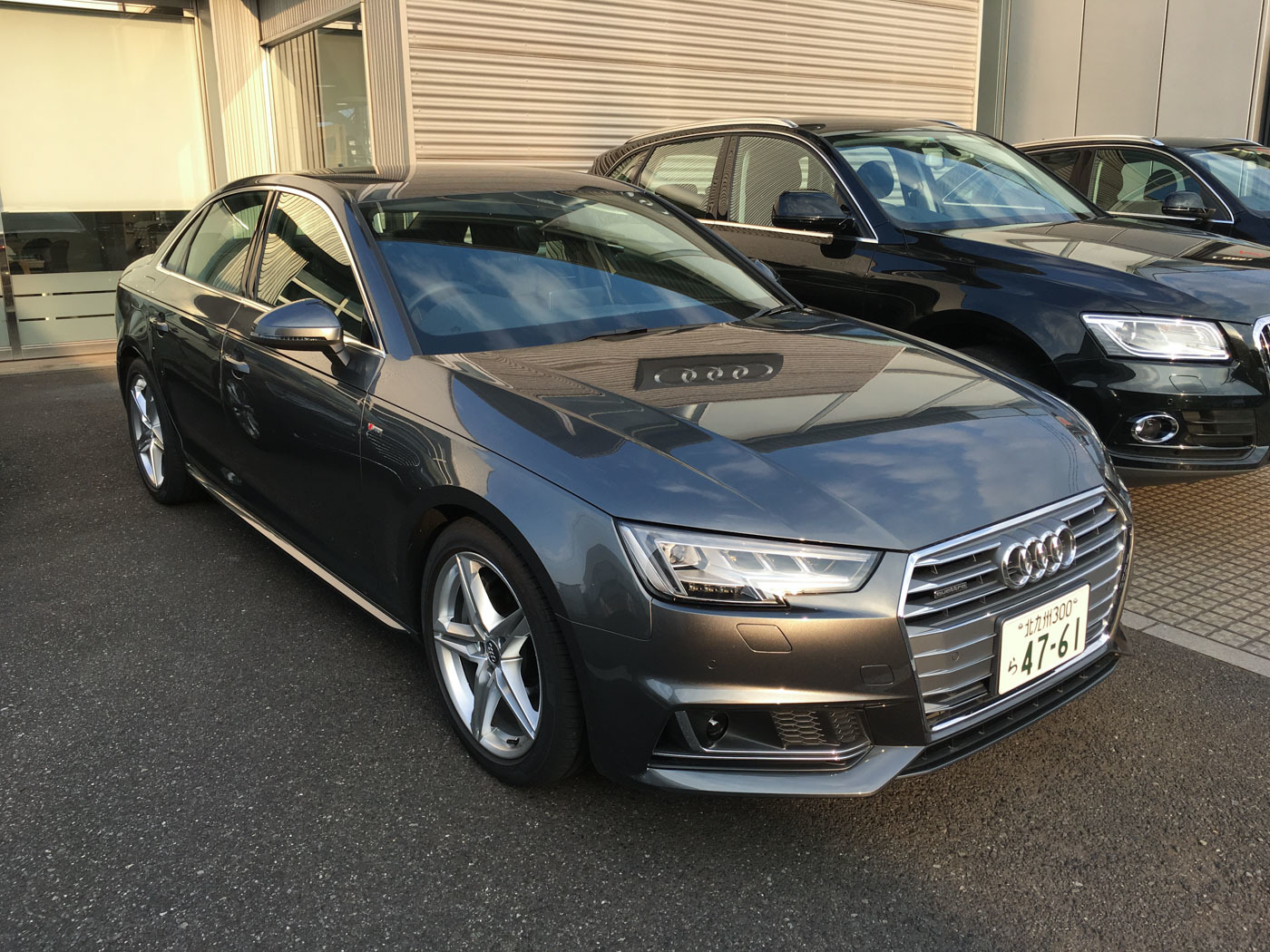 新型 Audi A4に乗った_f0083903_22444115.jpg