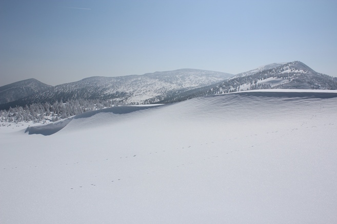 蔵王連峰　前山　快晴_e0239458_21062039.jpg