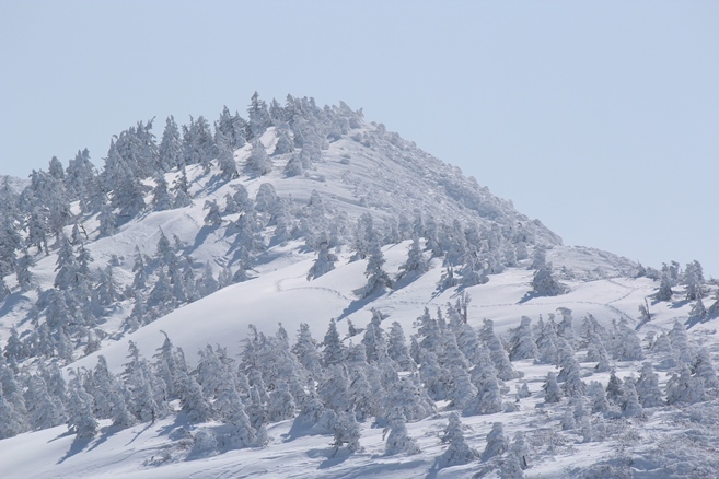 蔵王連峰　前山　快晴_e0239458_22301882.jpg