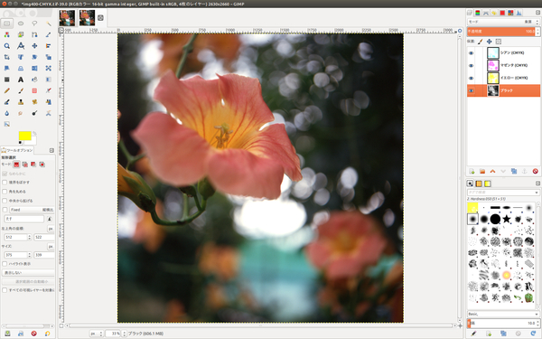 GIMPでCMYK分解するワークフロー_e0133566_19314649.jpg