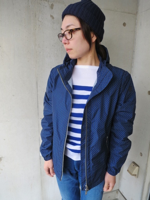 春の add ・・・ 総小紋柄 NYLON HOODED ZIP JACKET!★!_d0152280_1442375.jpg