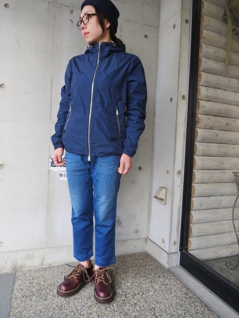 春の add ・・・ 総小紋柄 NYLON HOODED ZIP JACKET!★!_d0152280_1443364.jpg