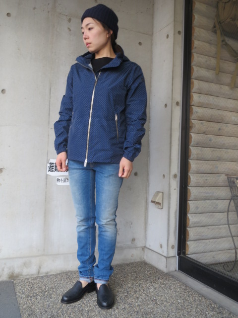 春の add ・・・ 総小紋柄 NYLON HOODED ZIP JACKET!★!_d0152280_14435075.jpg