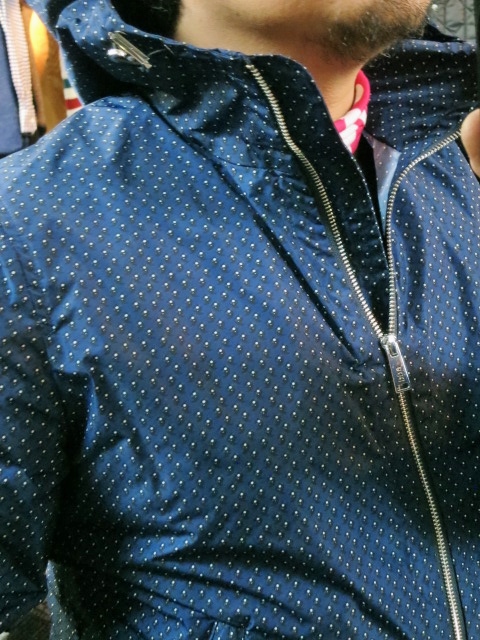 春の add ・・・ 総小紋柄 NYLON HOODED ZIP JACKET!★!_d0152280_14453697.jpg