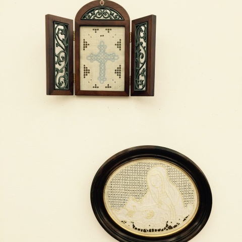 今西ゆき ヨーロピアン伝統刺繍教室展④〜聖なる刺繍モチーフのコーナー〜_a0157409_20414850.jpg
