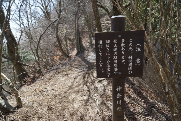 岩峰のアスレチック＠大山三峰山　2016.03.02(水)_f0344554_10145282.jpg