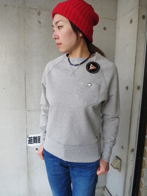 既に人気定番 ･･･ FELCO USA　Pocket CRUE SWEAT！★！_d0152280_8322342.jpg