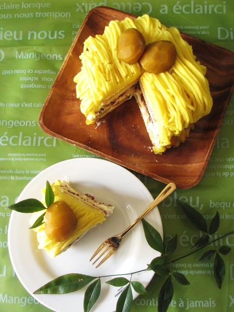 栗きんとんケーキ This Is Delicious 栗きんとんケーキ This Is Delicious