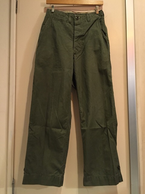 3月9日(水)大阪店ヴィンテージボトムス入荷!#1 Military編!モンキー&デッドストック!(大阪アメ村店)_c0078587_20144486.jpg