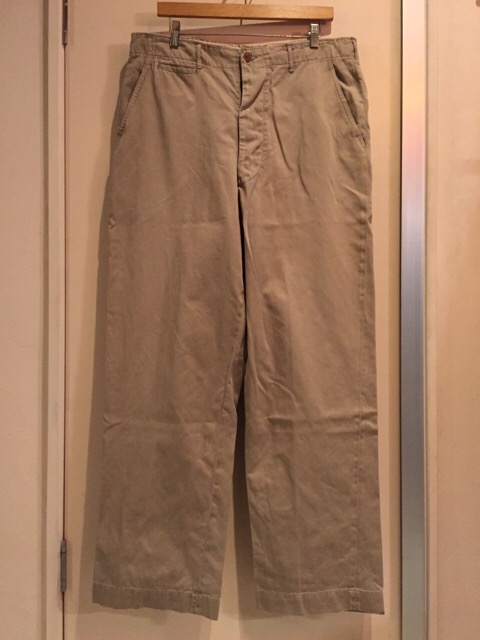 3月9日(水)大阪店ヴィンテージボトムス入荷!#2 Military編Part2!Navyデニム,USMC&ARMYチノ!(大阪アメ村店)_c0078587_21294141.jpg