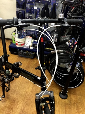 DAHON:JET STREAM XPにSIXTH componennts カーボンクランク DAHON:JET STREAM XPにSIXTH componennts カーボンクランク
