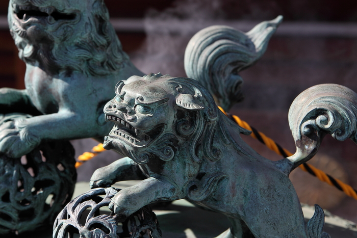 常香炉の獅子 善光寺大本願 Toshi S Photo3