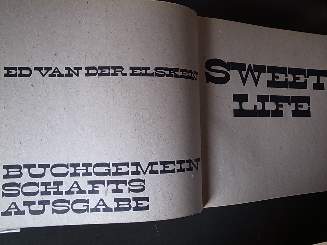 SWEET LIFE / Ed Van der Elsken エド・ヴァン・デル SWEET LIFE / Ed Van der Elsken エド・ヴァン・デル