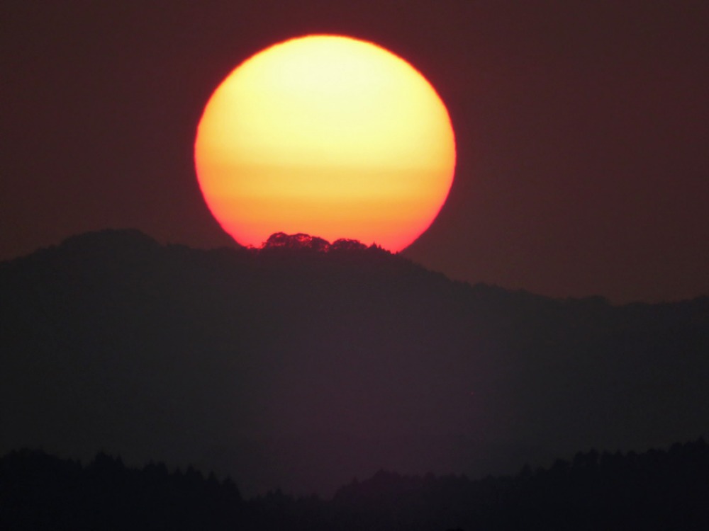 どっかん夕日！　(^o^)_c0049299_232133.jpg