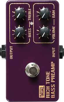 TRIAL RICH TONE BASS PREAMP : 岡 正幸 official blog ～挫折