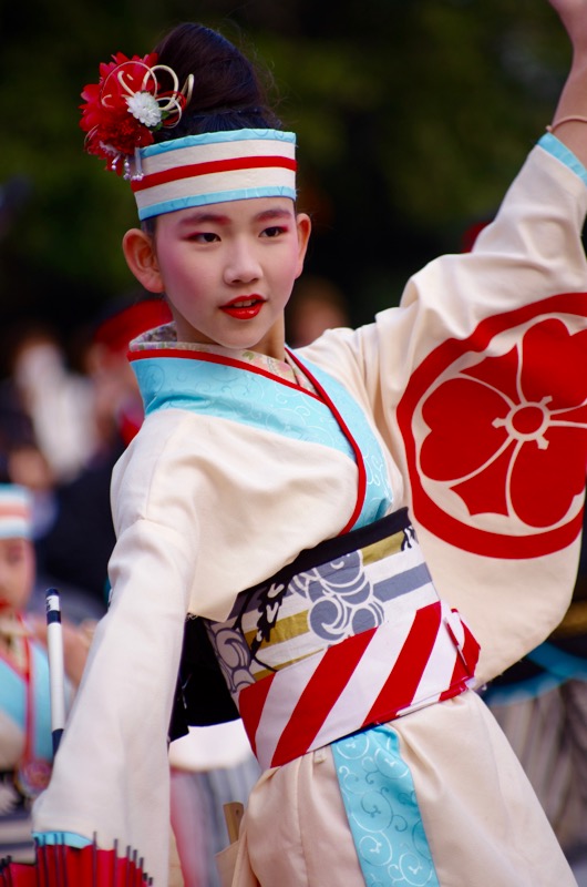 ２０１６土佐のおきゃくよさこい春の舞1日目その２（濱長　花神楽）_a0009554_192819.jpg