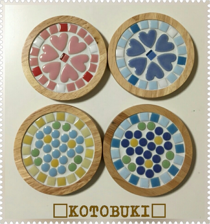 ４月のワークショップ「タイルのコースター」_b0206059_20254944.jpg