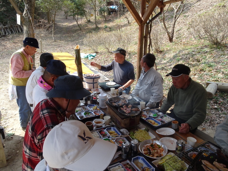 『バンブーハウス竹屋根葺き替え完成　＆　ヤマモモの道完成　祝賀会』・・・孝子の森 　　ｂｙ　　（TATE-misaki)_c0108460_22282079.jpg