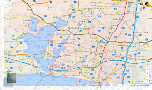 浜松駅と浜松町駅を重ねてみた……同縮尺で_e0017868_10125141.png