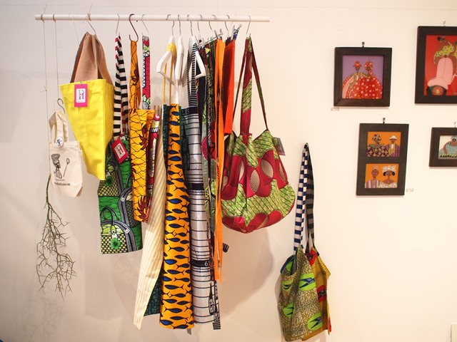 African motif　Power of color＠かまわぬ浅草店_b0207873_18115521.jpg